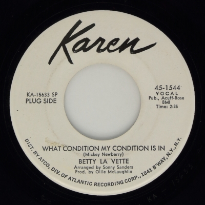 Getaway / What Condition My Condition Is