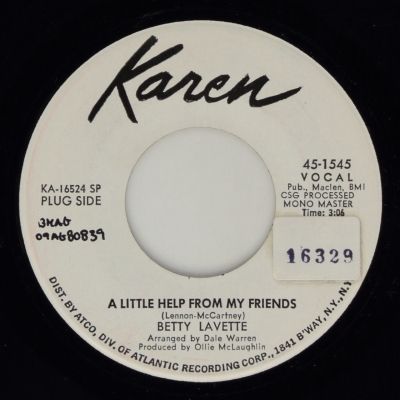 A Little Help From My Friends / Hey Love