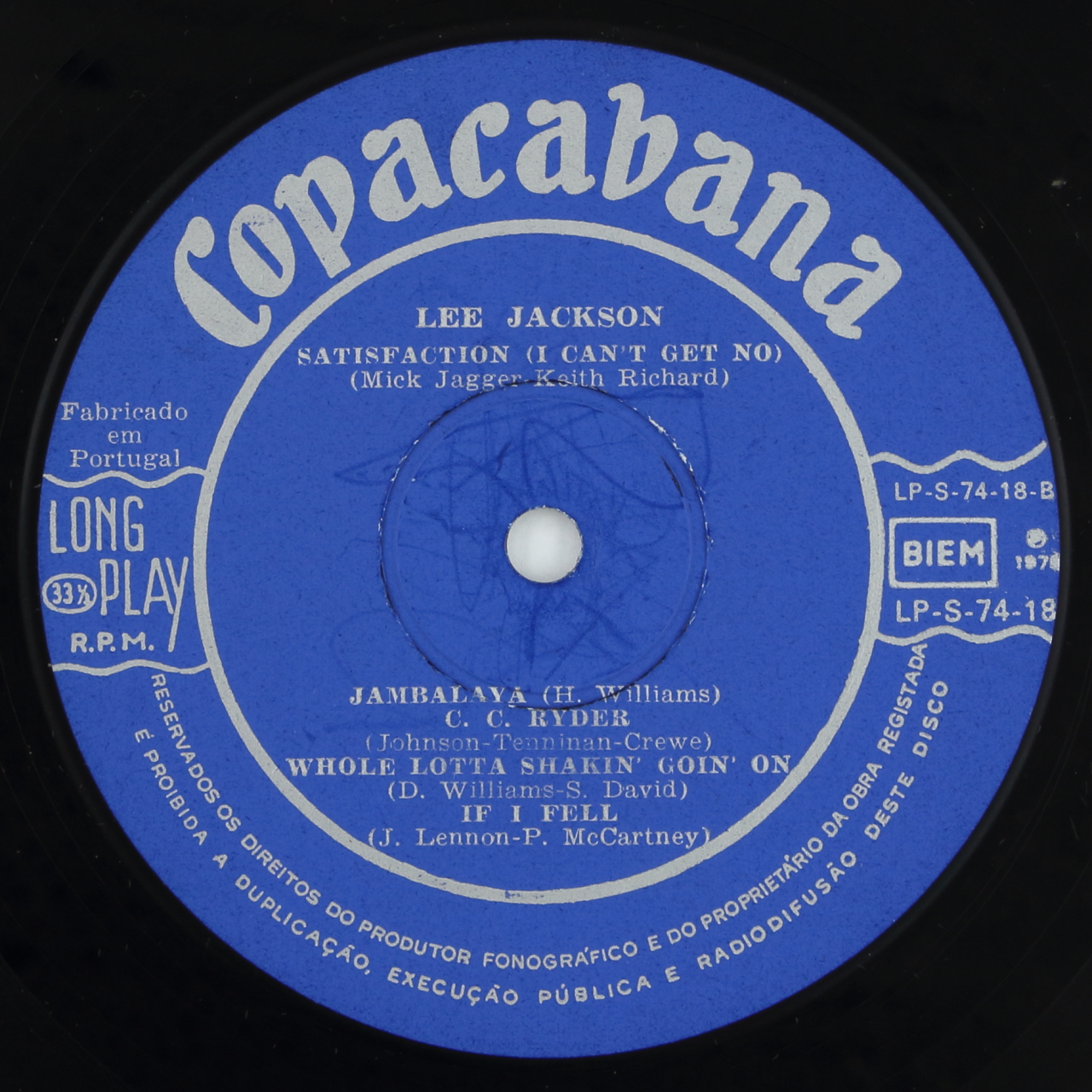 Bill Halley Presents Lee Jackson
