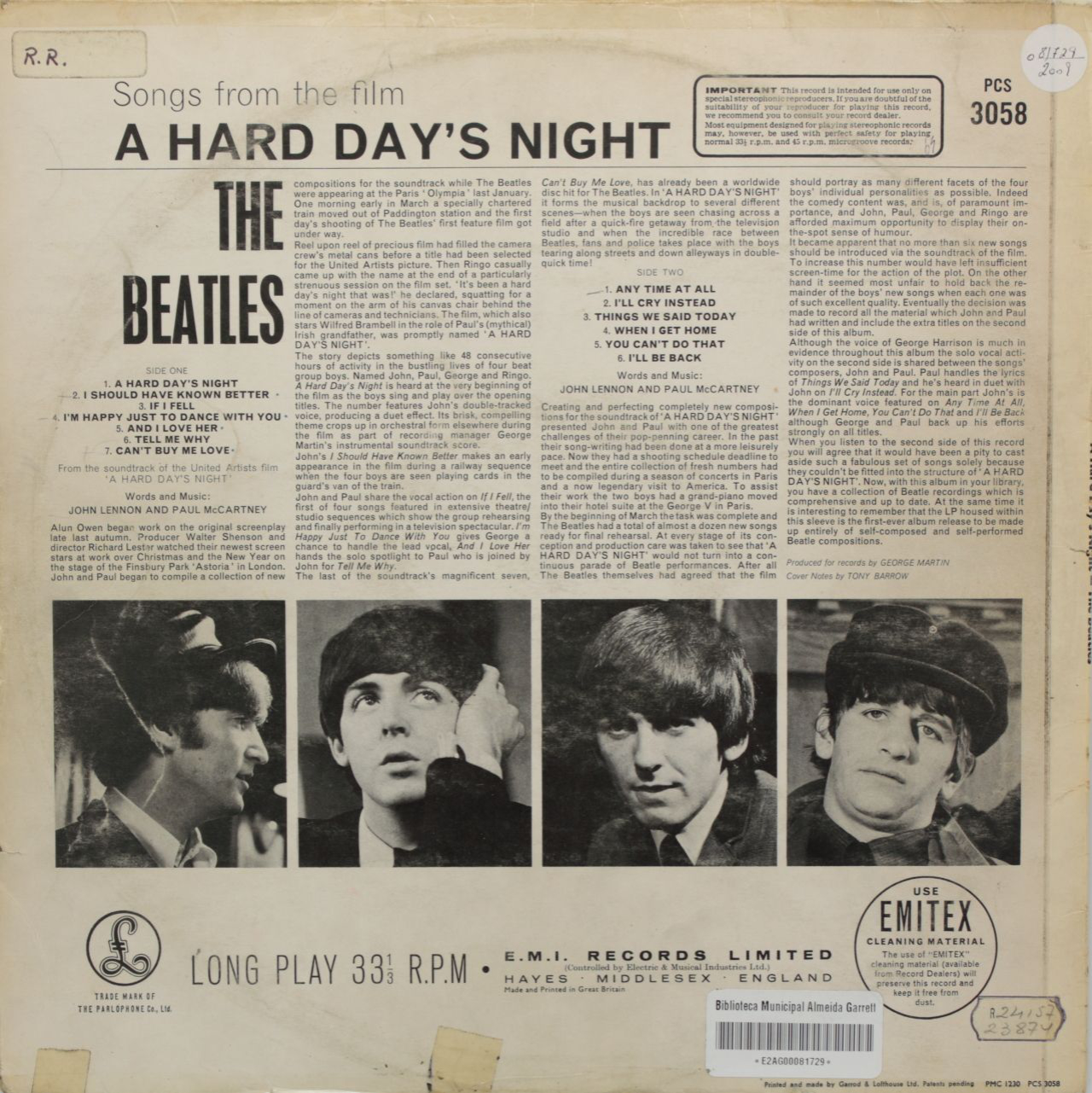 A Hard Days Night