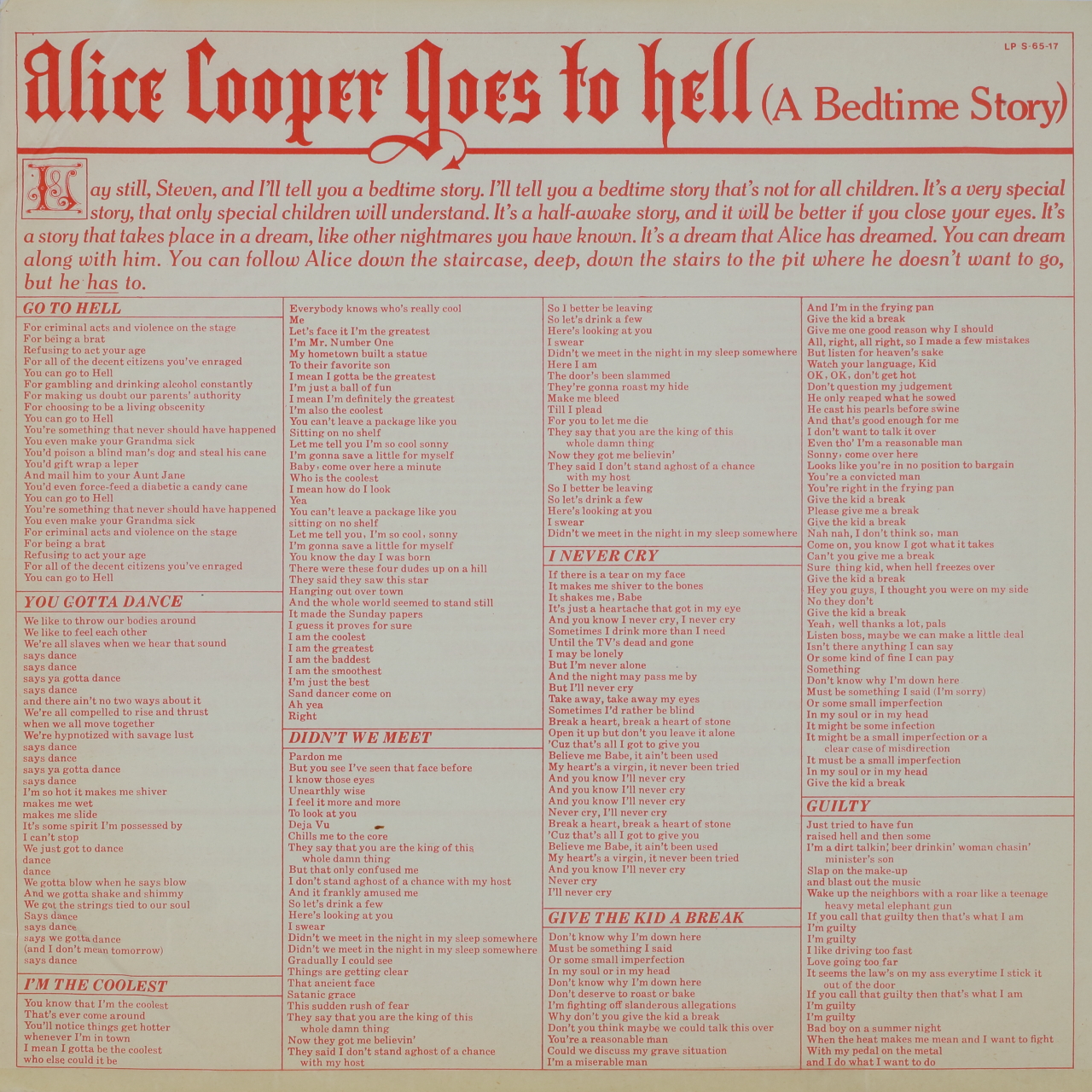 Alice Cooper Goes to Hell