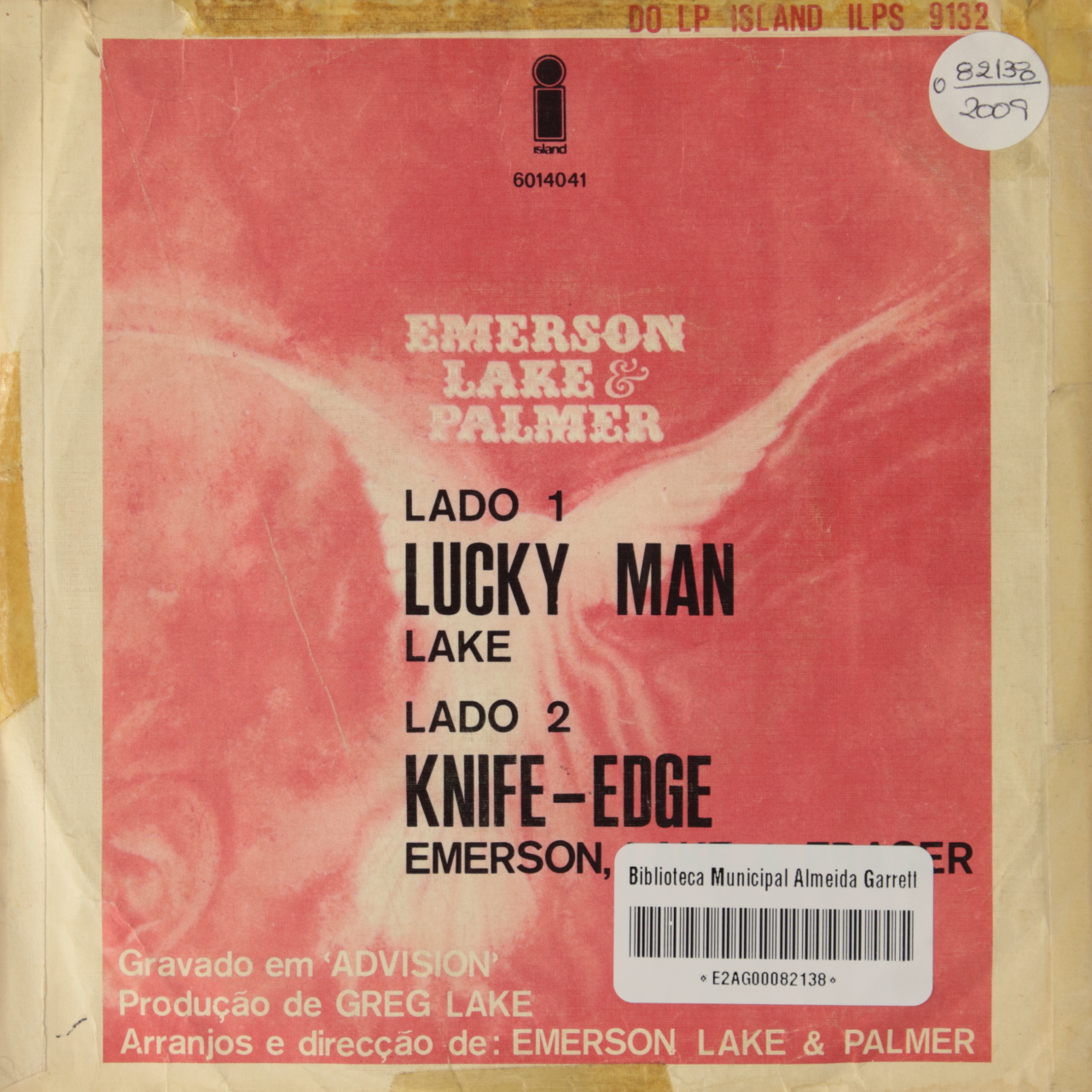 Lucky Man / Knife - Edge