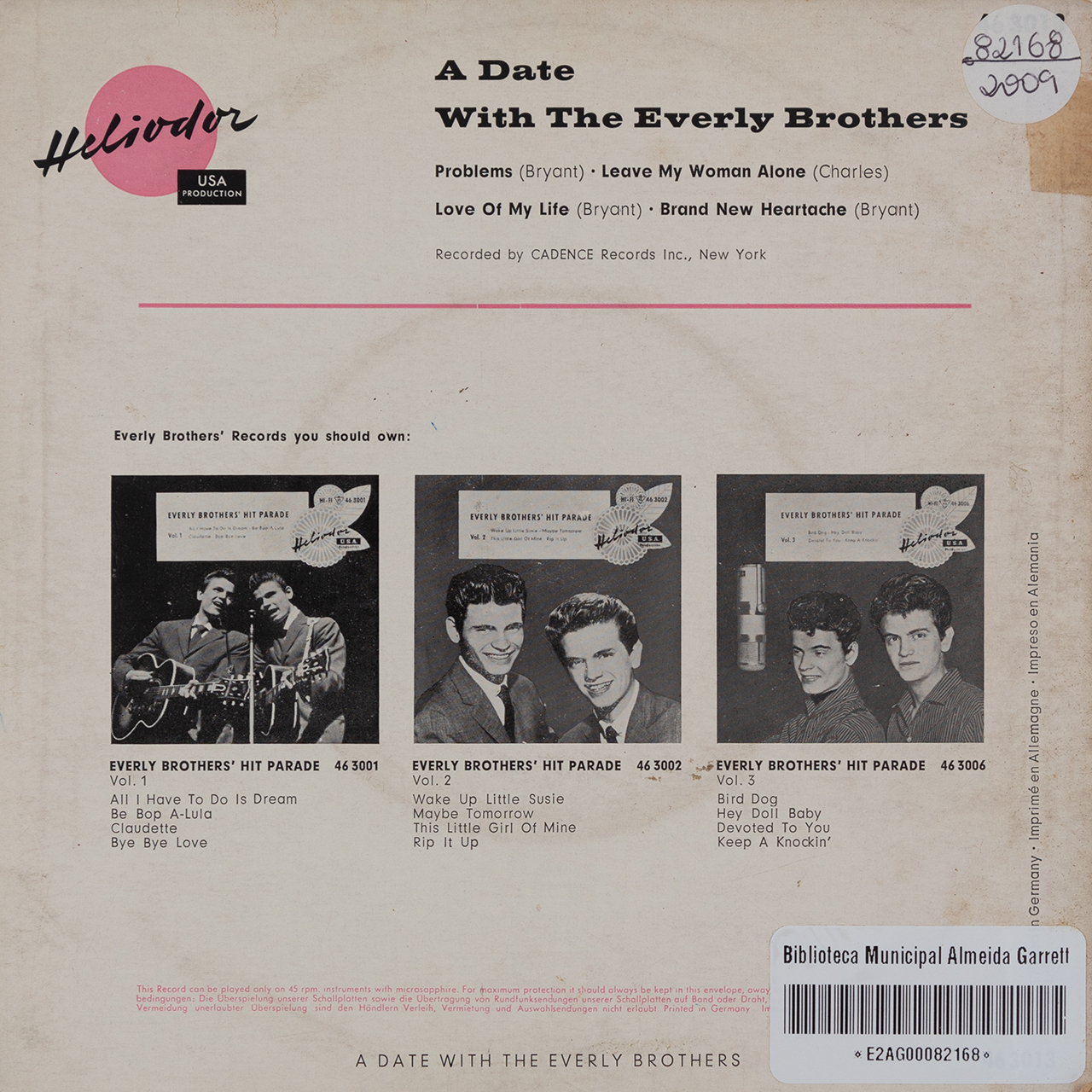 A Date With The Everly Brothers