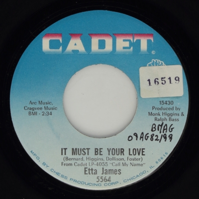 It Must Be Your Love / Don't Pick Me for Your Fool