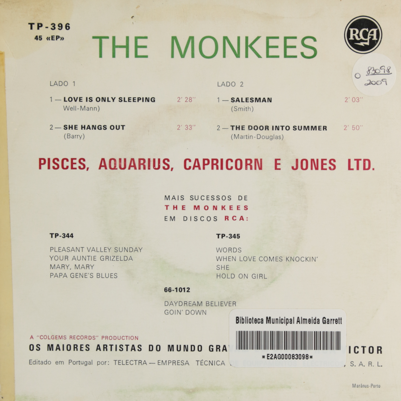 Pisces, Aquarius, Capricorn & Jones Ltd.