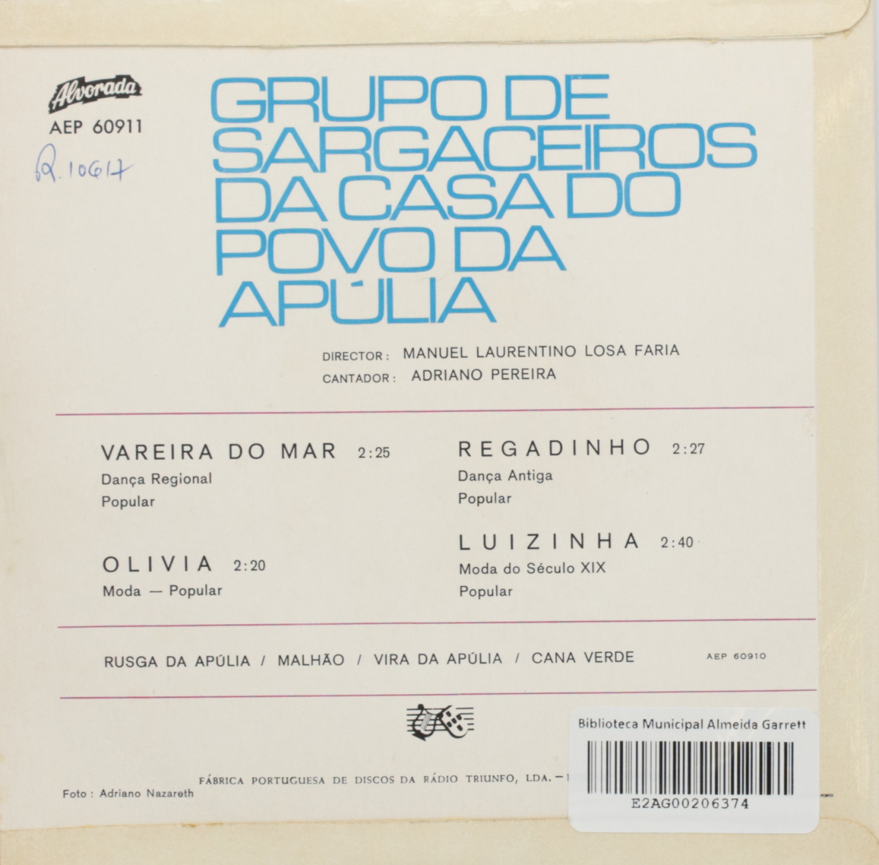 Grupo de Sargaceiros da Casa do Povo da Apúlia