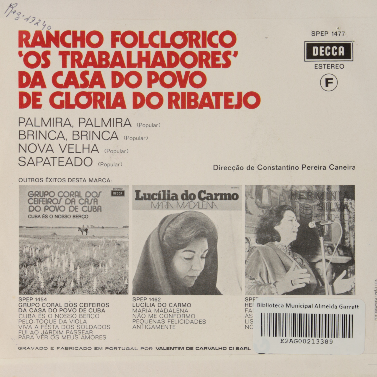Palmira, Palmira / Nova velha