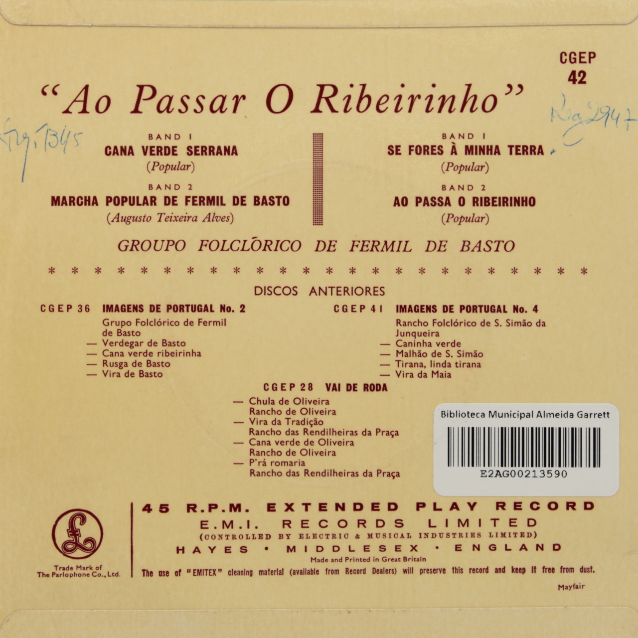 Ao passar o Ribeirinho