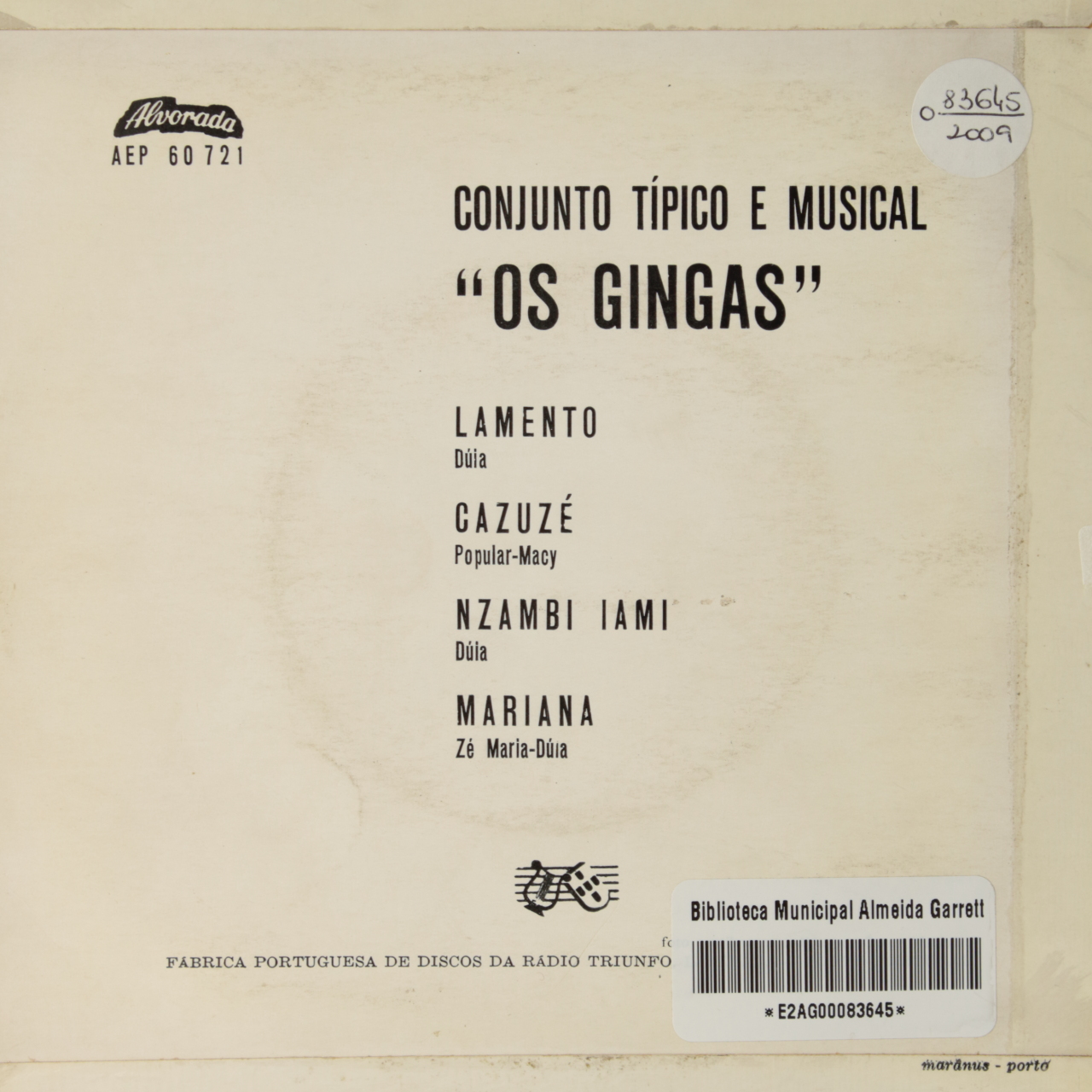 Conjunto Típico e Musical Os Gingas