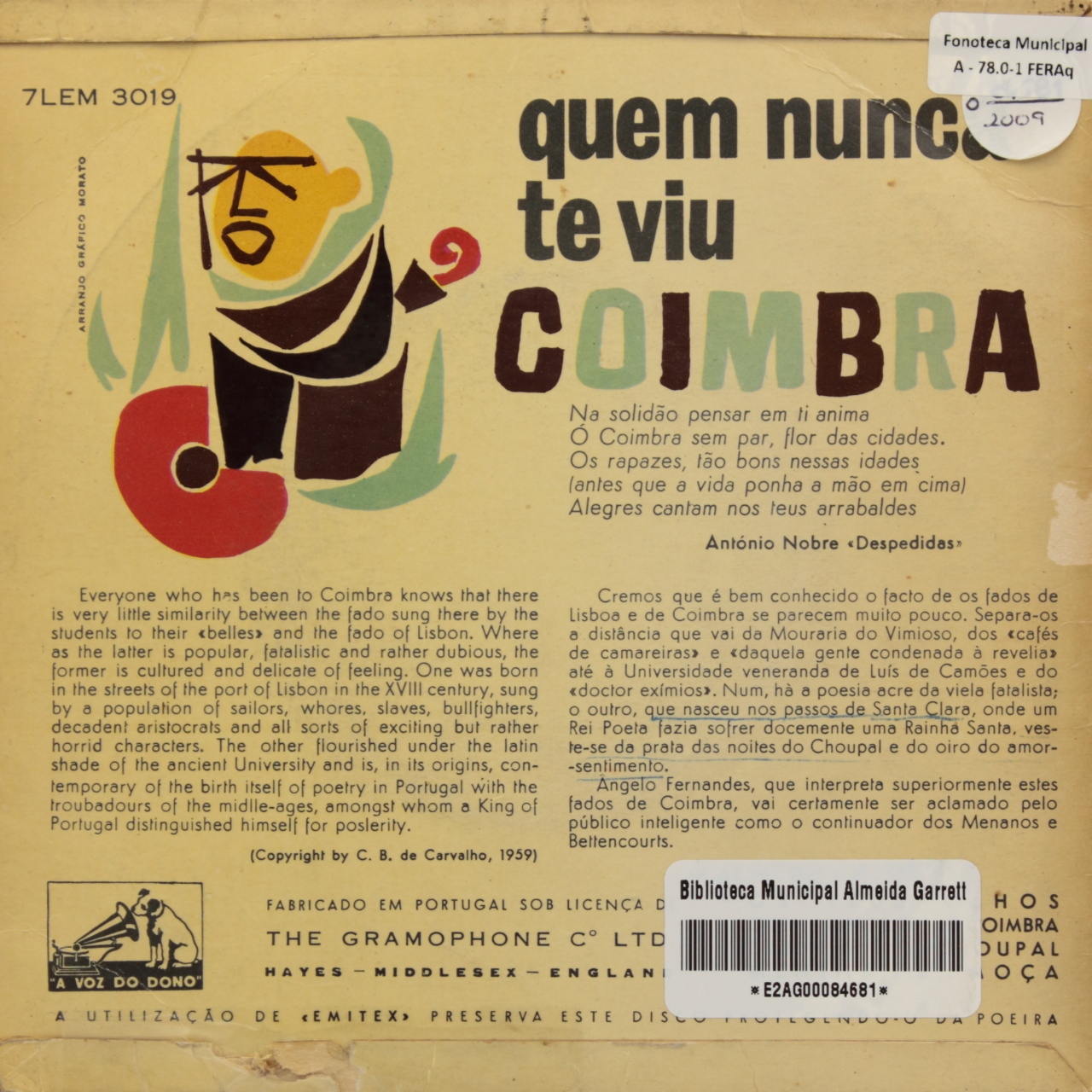 Quem nunca te viu Coimbra