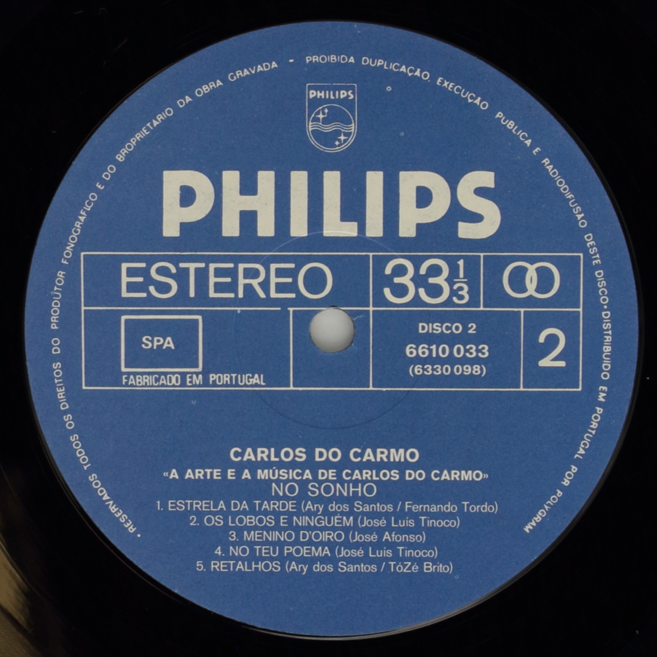 A arte e a música de Carlos do Carmo