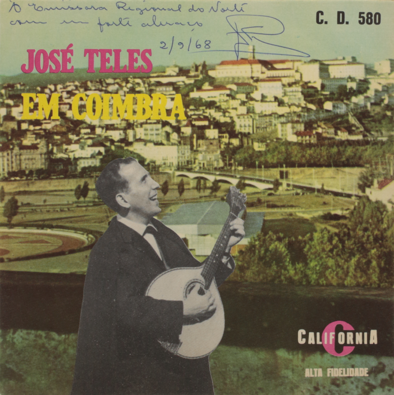 José Teles em Coimbra