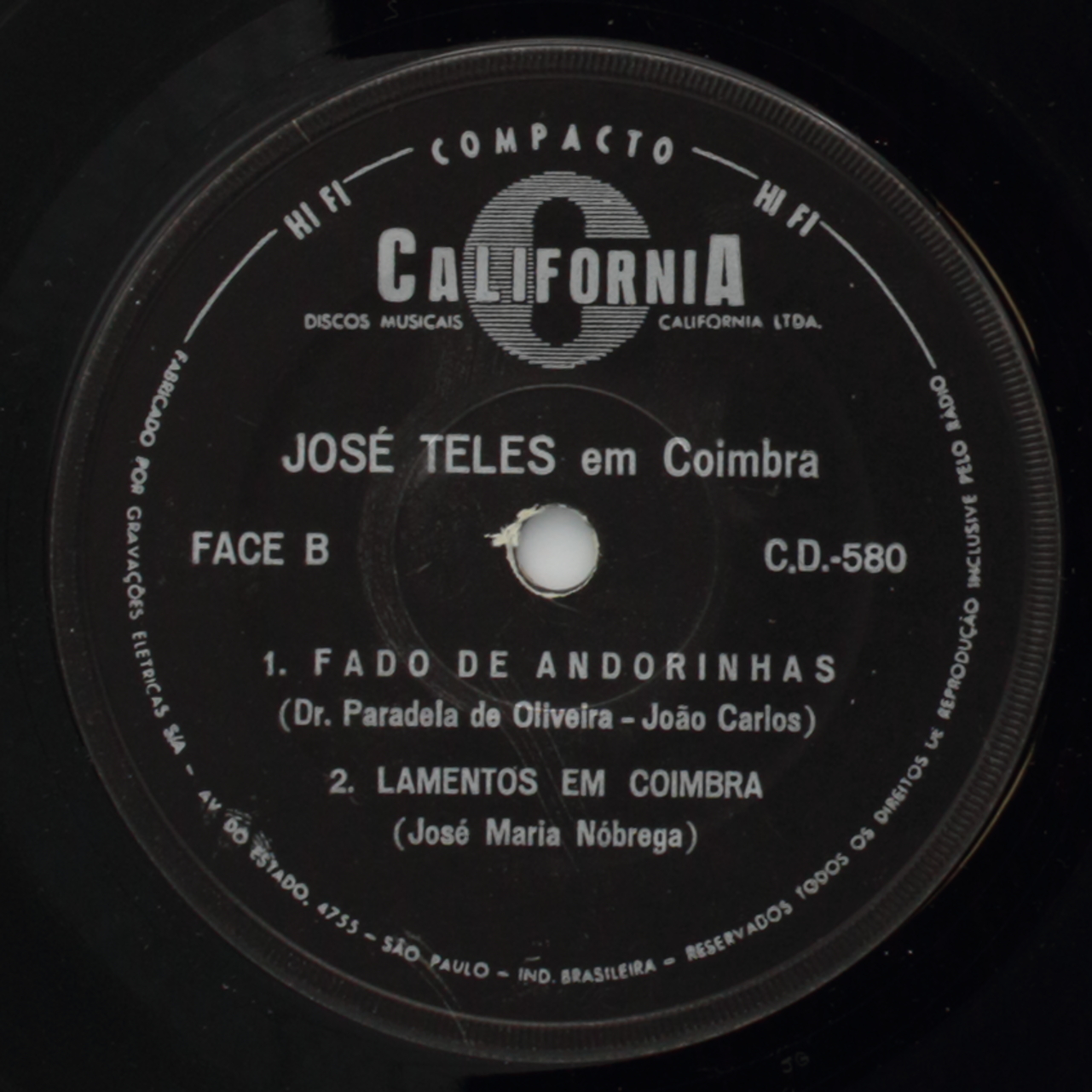 José Teles em Coimbra