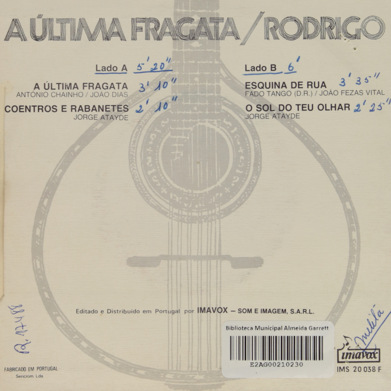 A última fragata