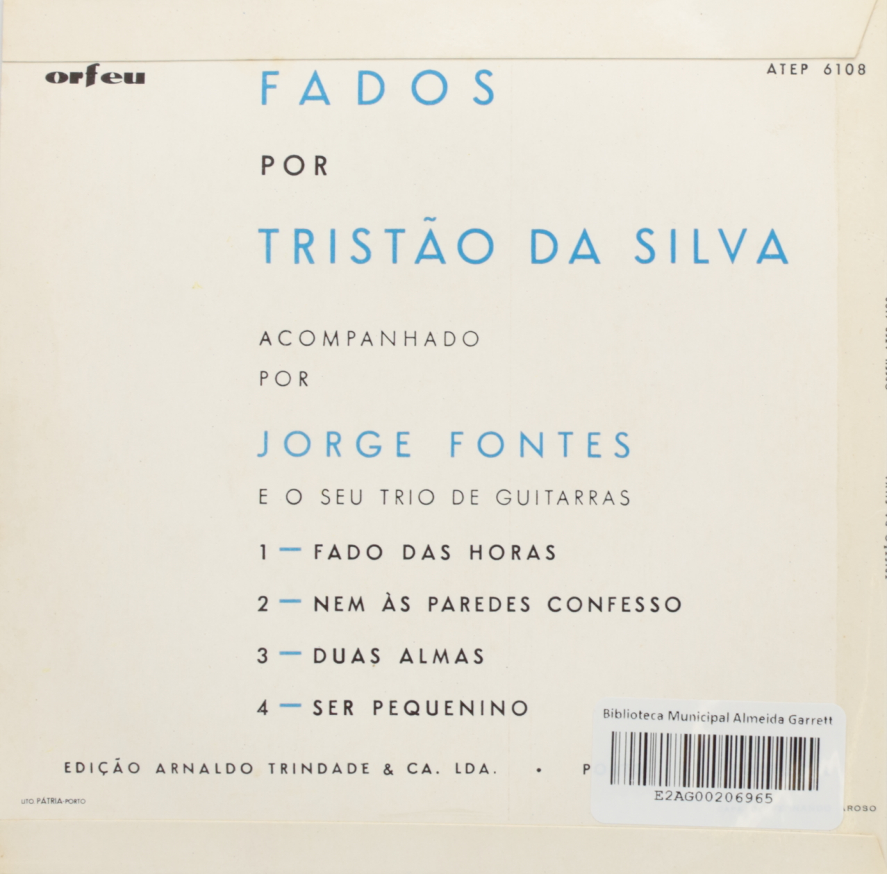Fado das horas