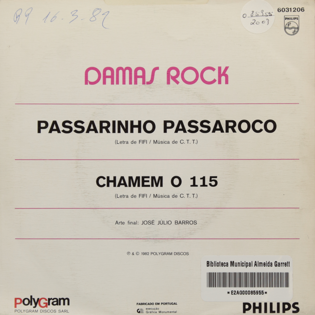 Passarinho Passaroco