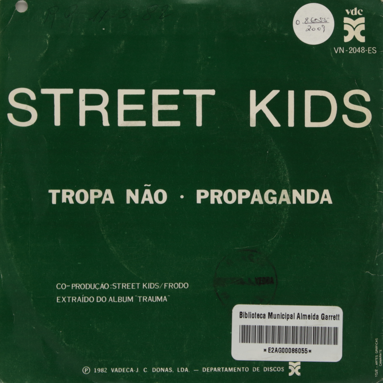 Tropa não / Propaganda
