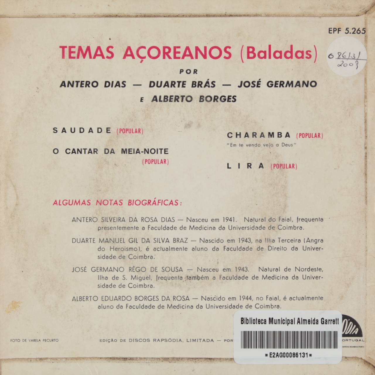 Temas açoreanos