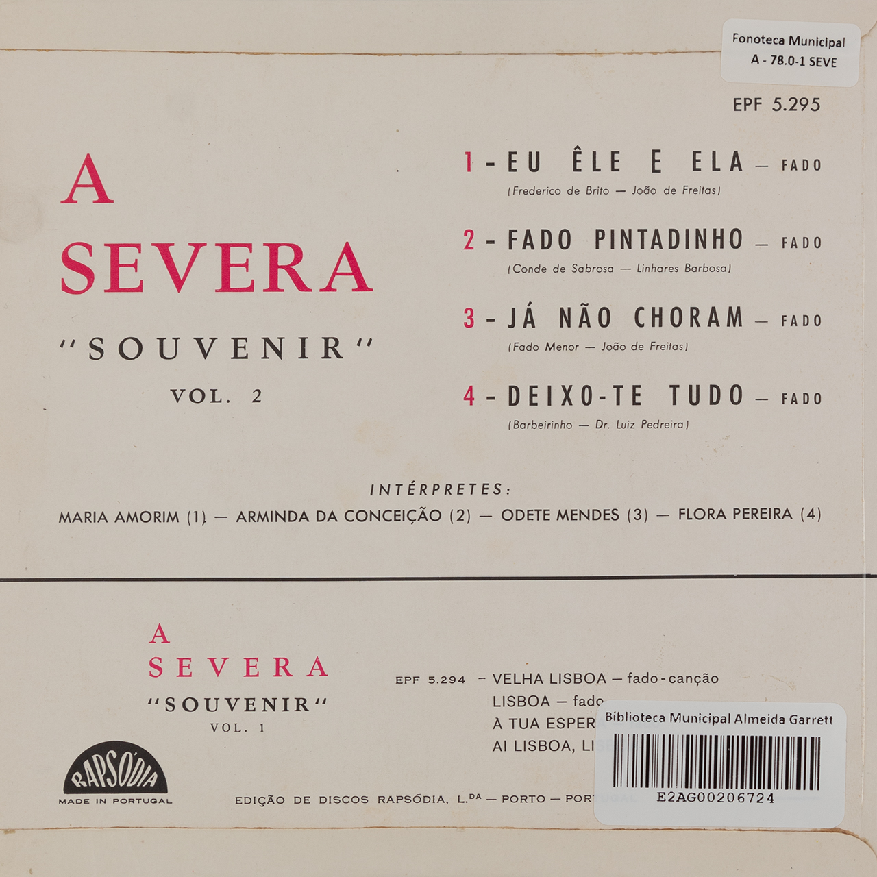 A Severa Souvenir 2