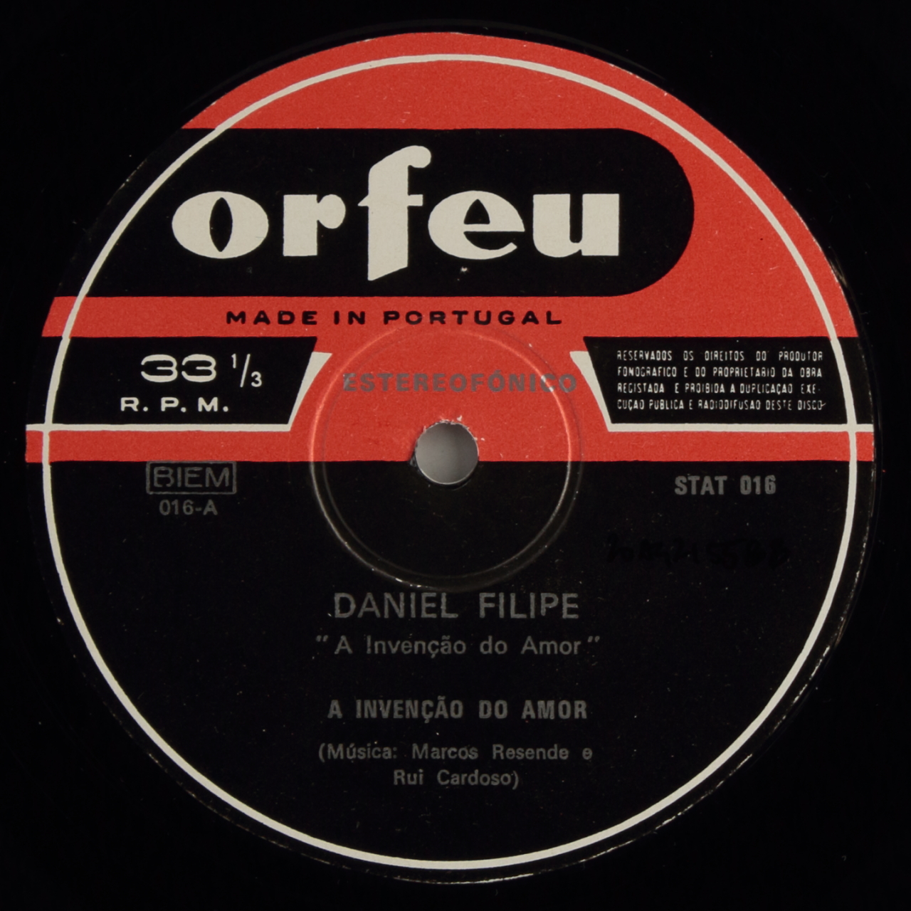A invenção do amor e outros poemas de Daniel Filipe