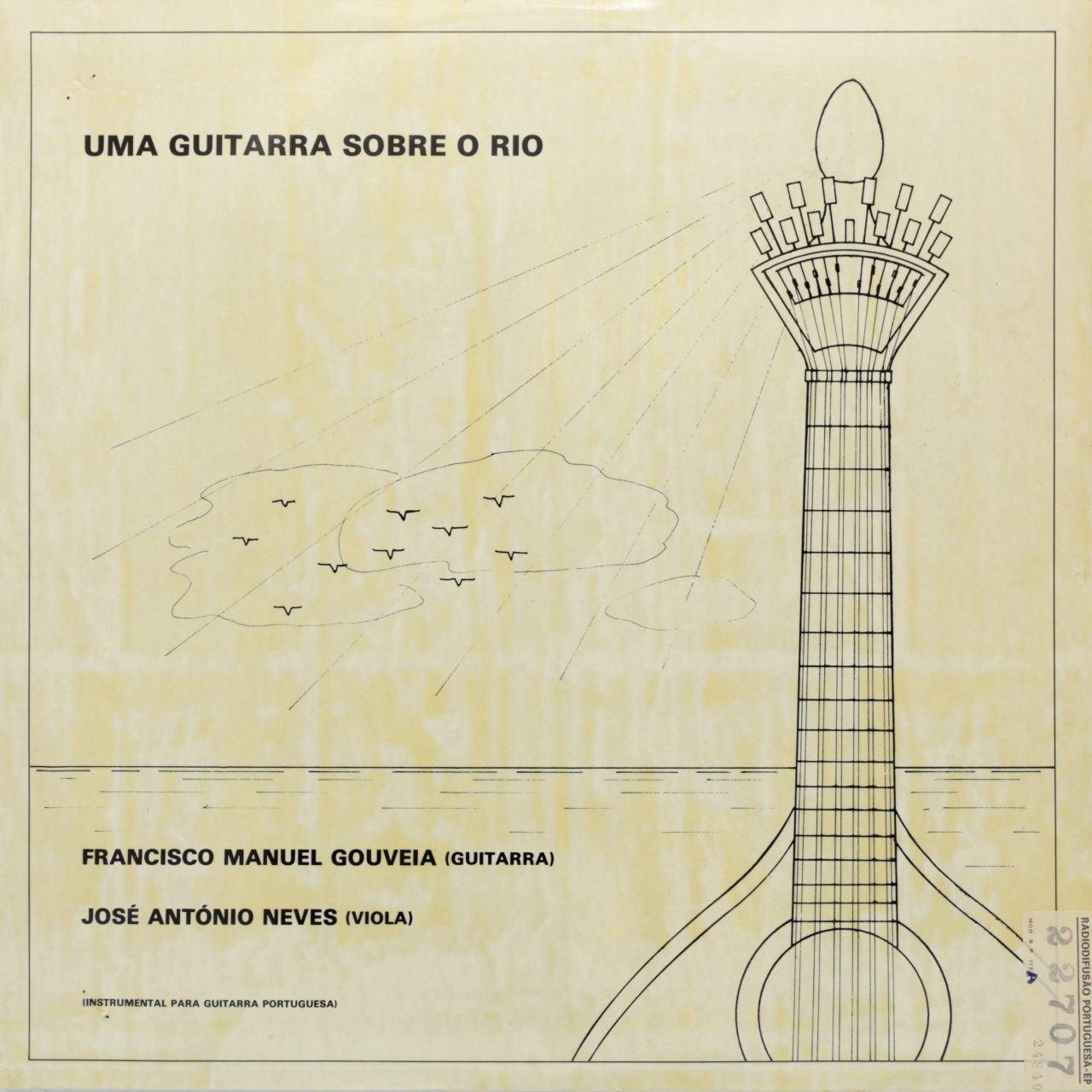 Uma guitarra sobre o rio