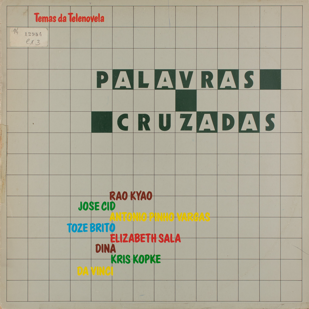 Palavras cruzadas