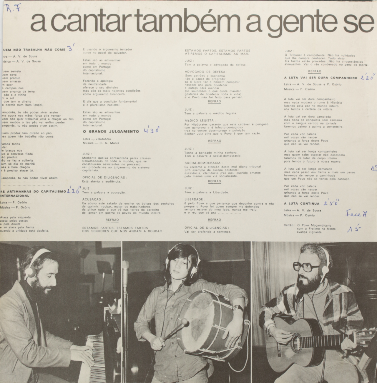 A cantar também a gente se entende