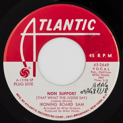 Non Support (That What the Judge Say) / I've Been Used