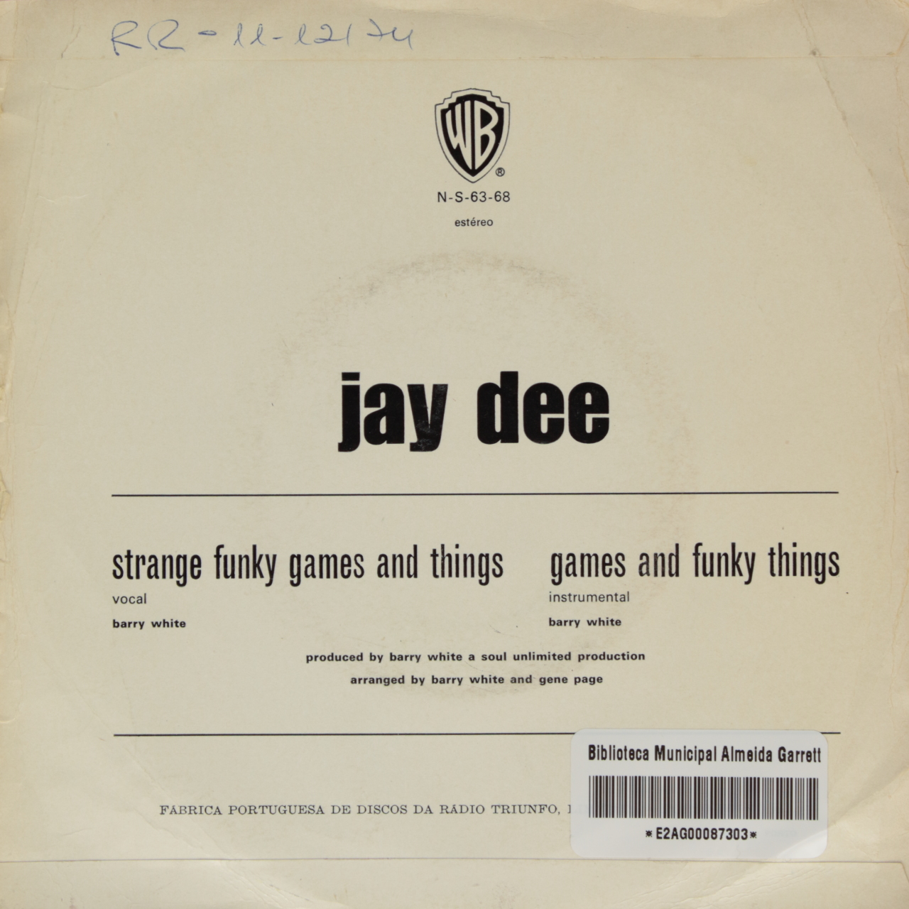 Strange Funky Games and Things; Games and Funky Things
