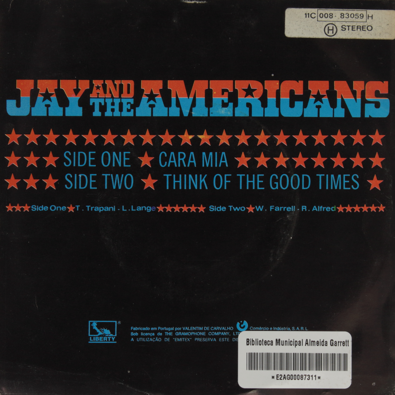 Cara Mia / Think of the Good Times