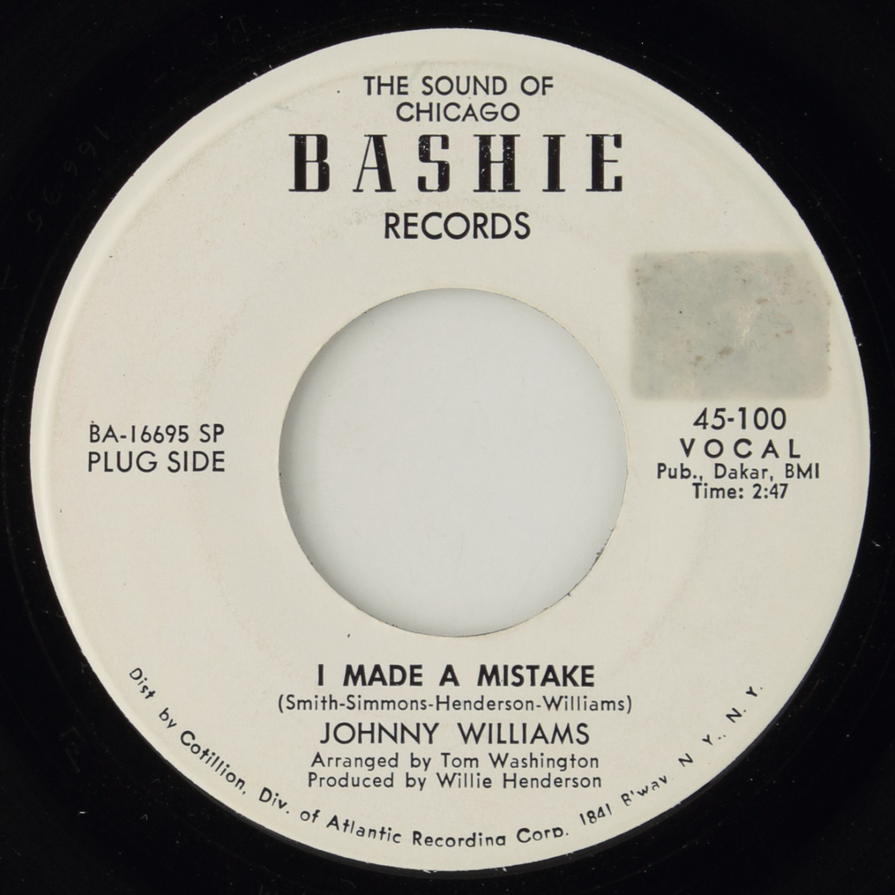 I Made a Mistake / Baby Be Mine