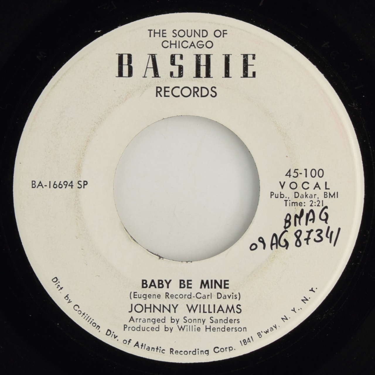 I Made a Mistake / Baby Be Mine