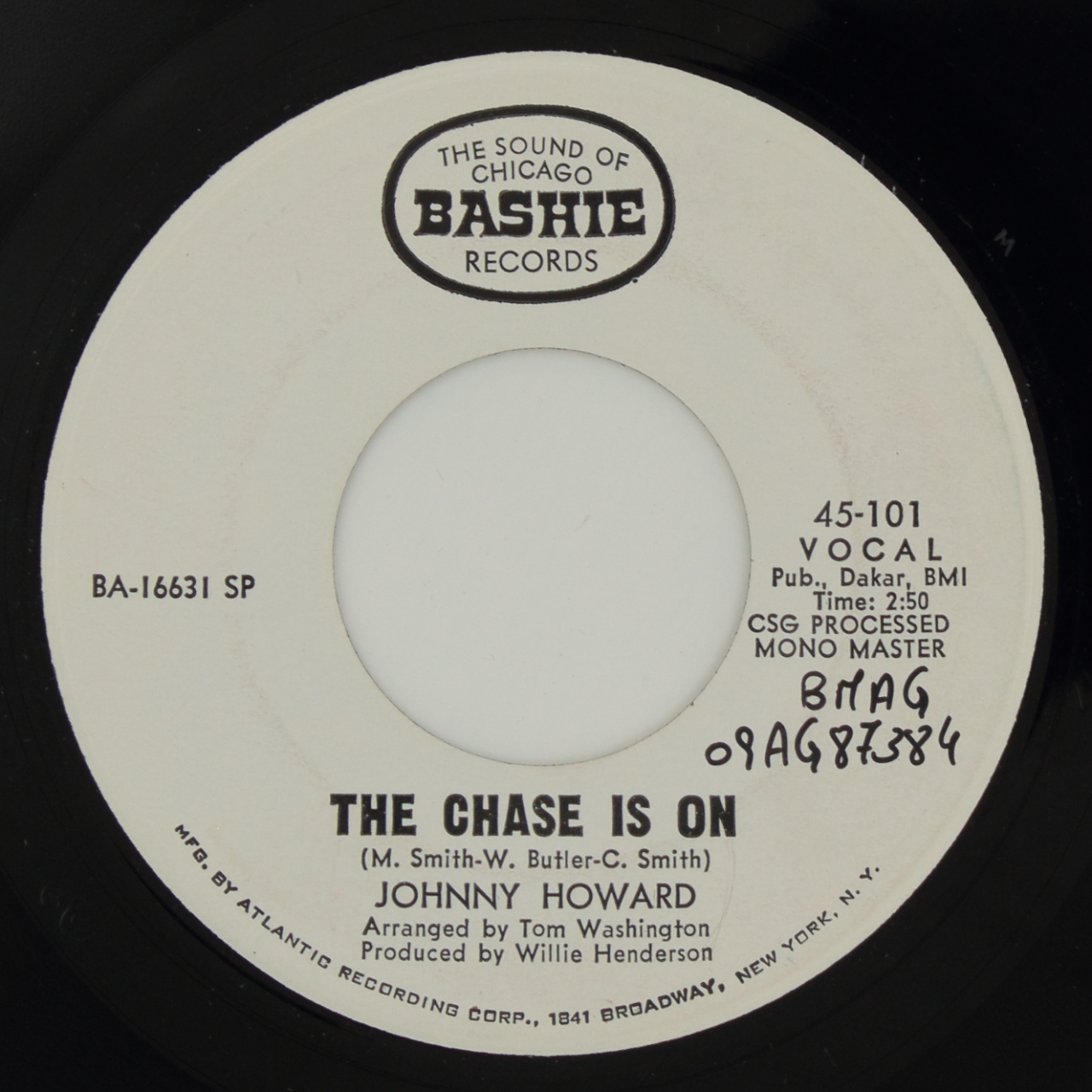 I Miss My Lady / The Chase is On