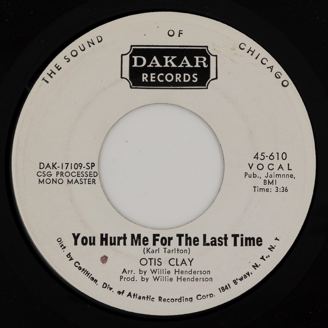 Baby Jane / You Hurt Me for the Last Time