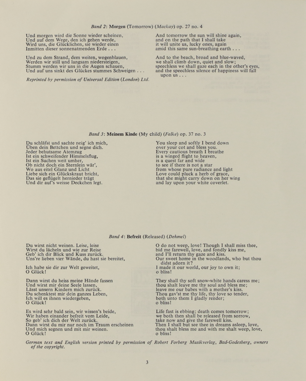 Strauss, Richard: Four Last Songs