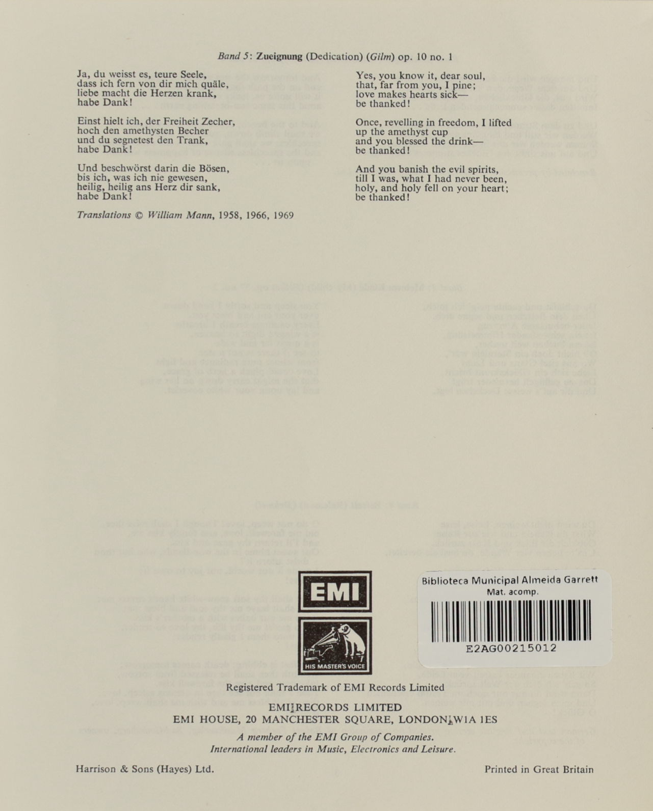 Strauss, Richard: Four Last Songs