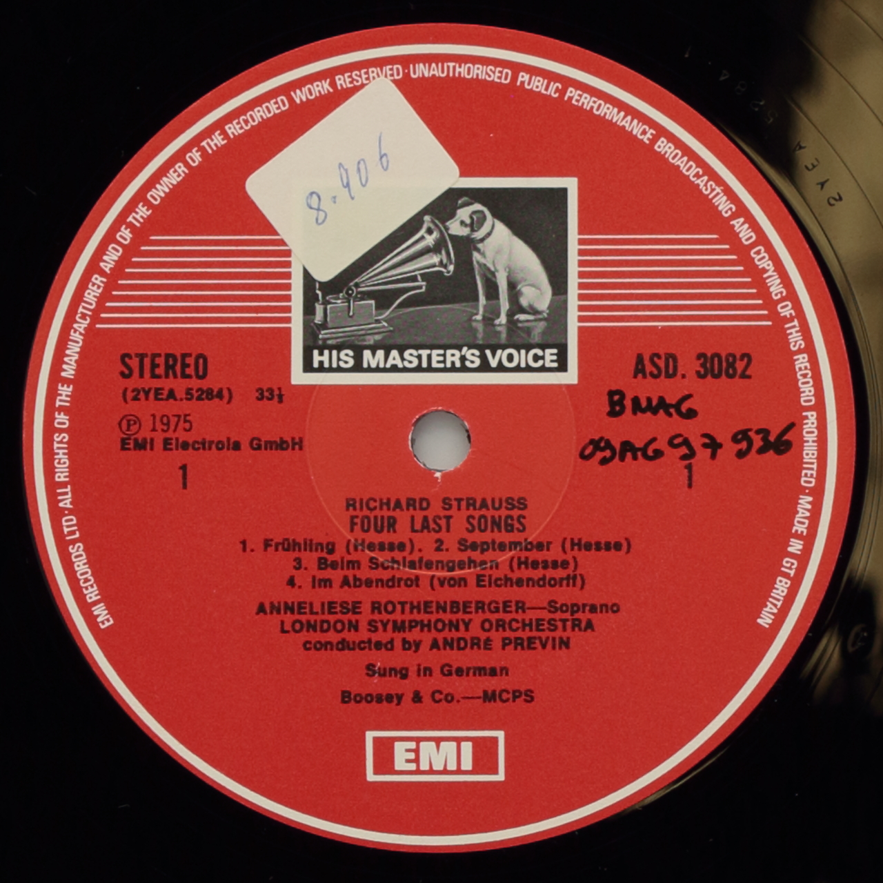 Strauss, Richard: Four Last Songs