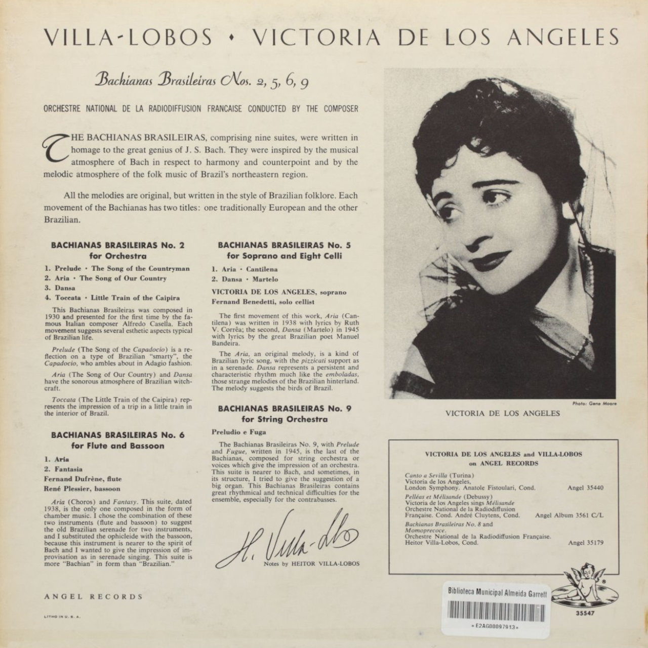 Villa-Lobos: Bachianas brasileiras