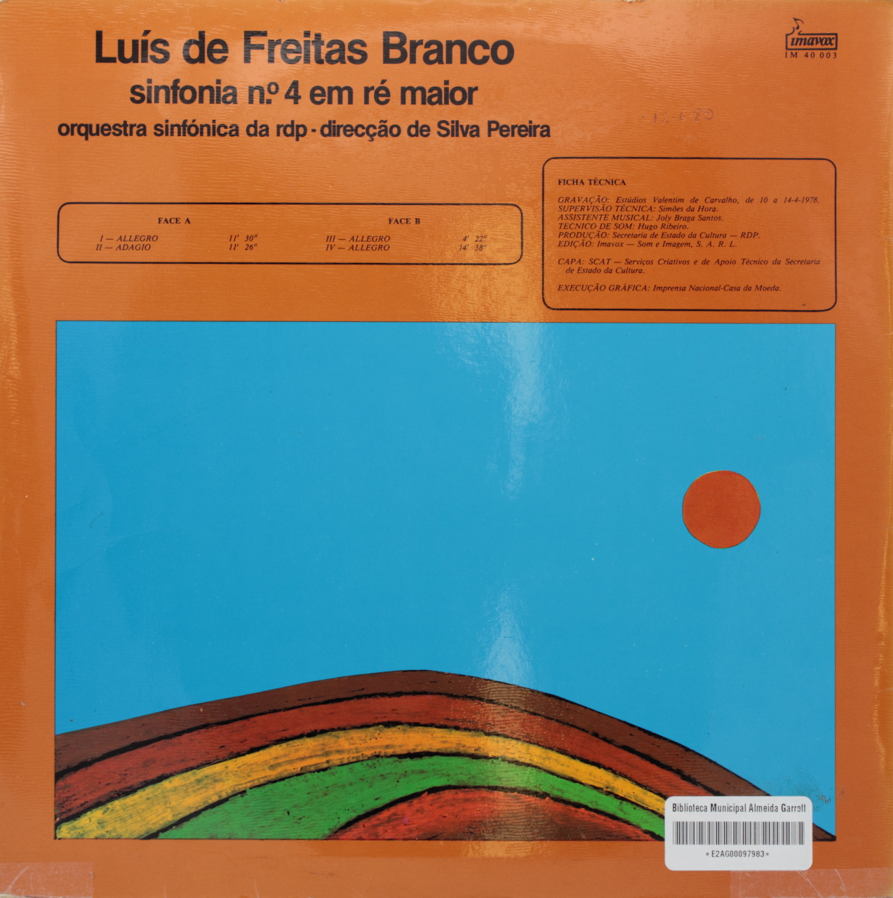 Freitas Branco: Sinfonia nº 4 em Ré Maior