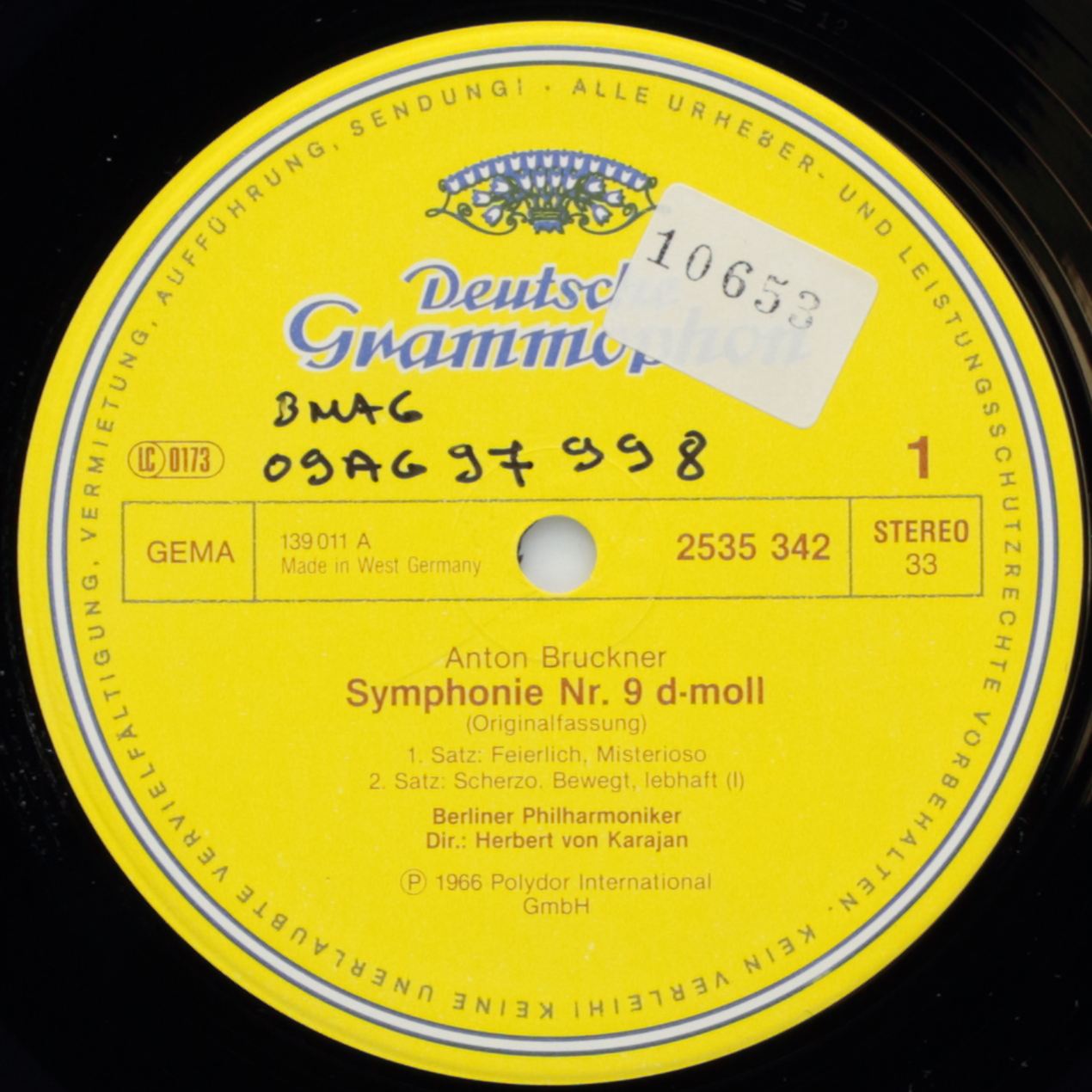 Bruckner: Symphonie Nº 9