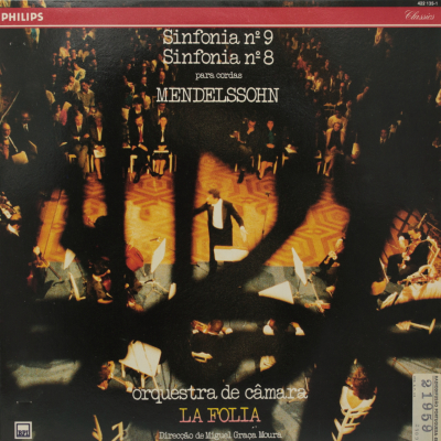 Mendelssohn: Sinfonia nº 9 e Sinfonia nº 8 para cordas