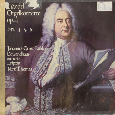 Händel: Orgelkonzert op. 4, Nrs. 4, 5, 6