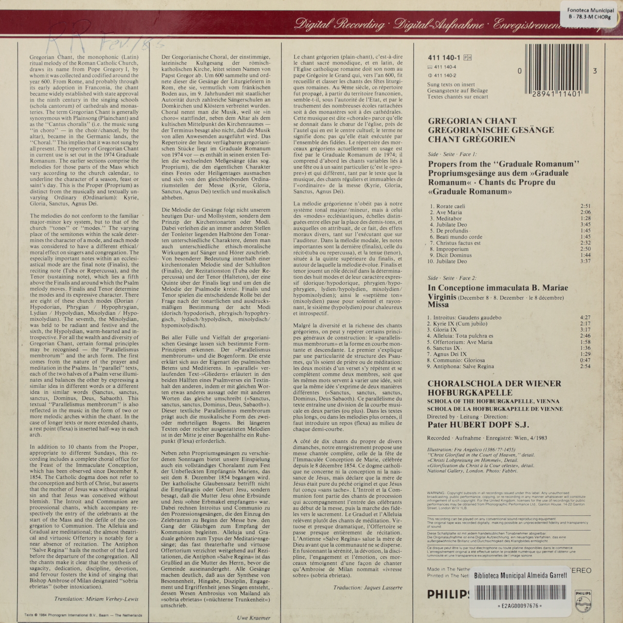Gregorian Chant - Gregorianischer choral
