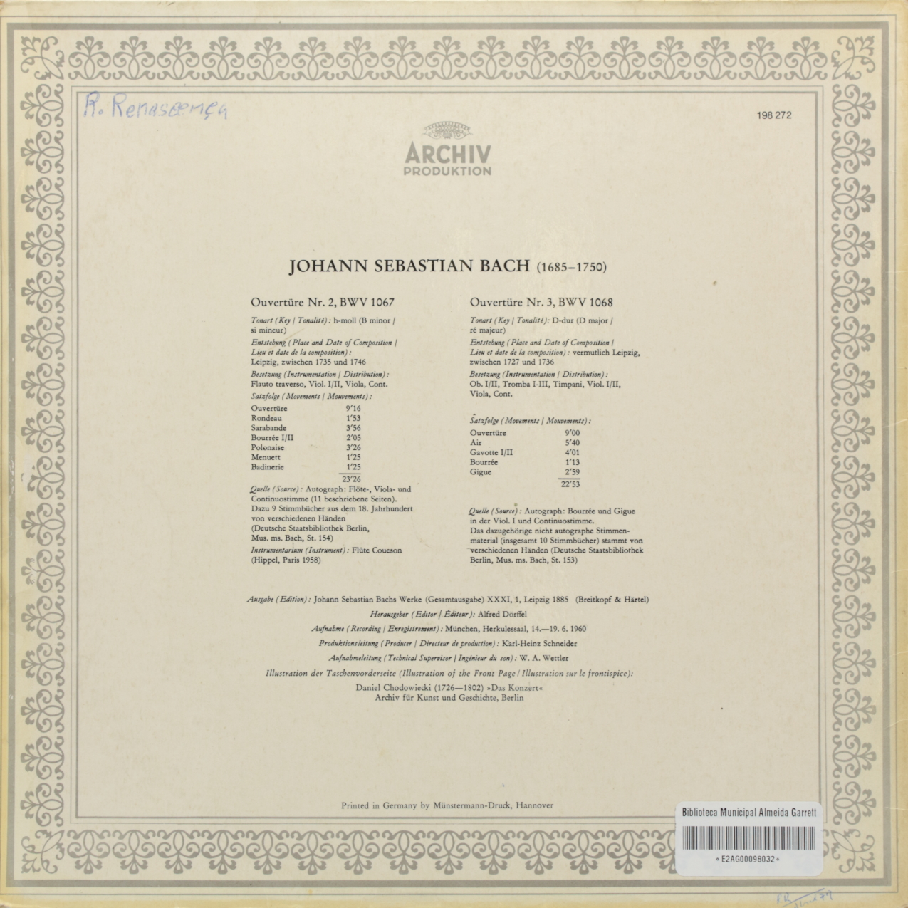 Bach: Ouvertüren
