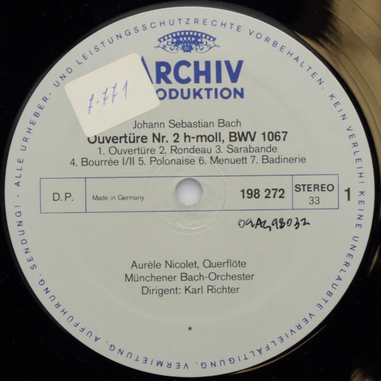 Bach: Ouvertüren