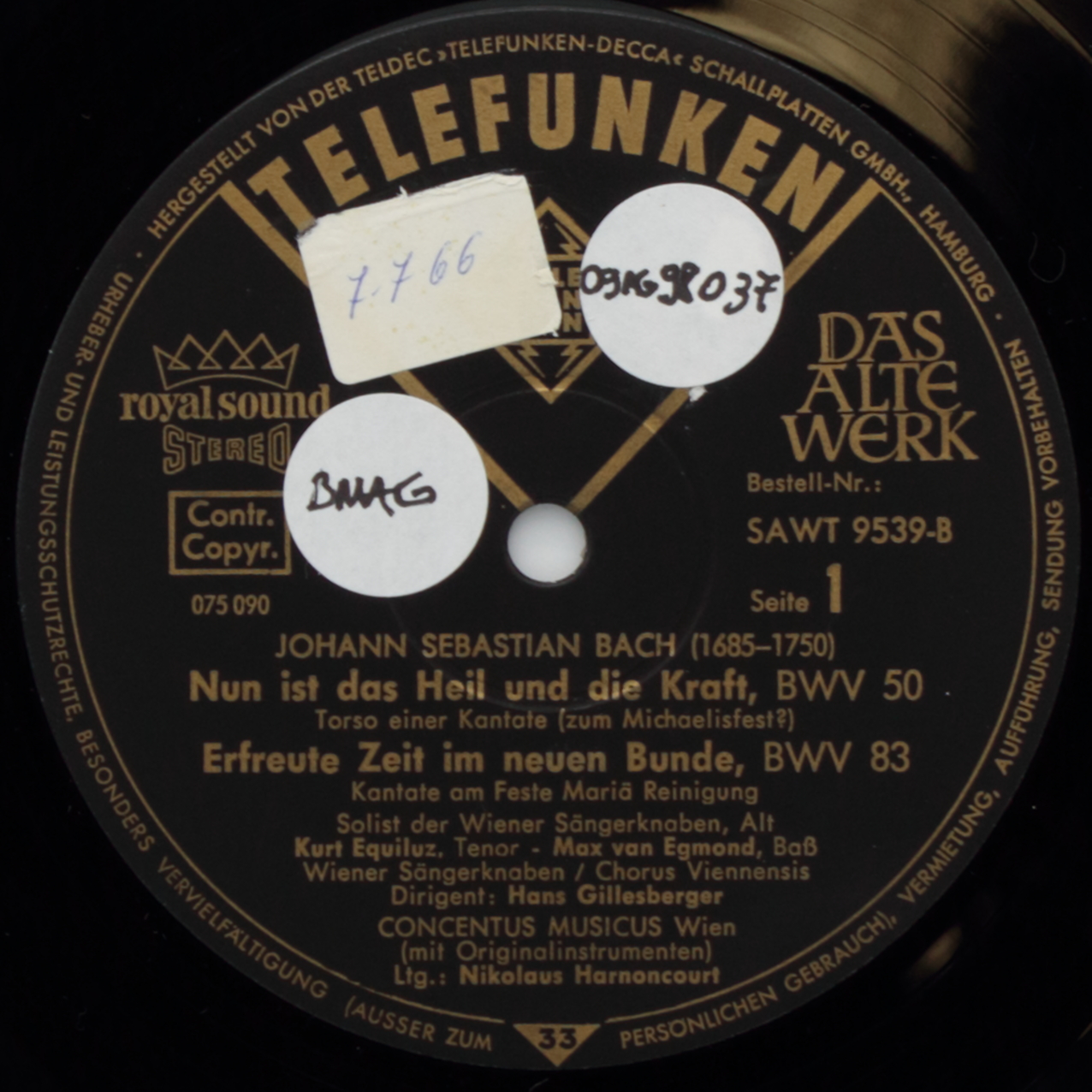 Bach: Kantaten