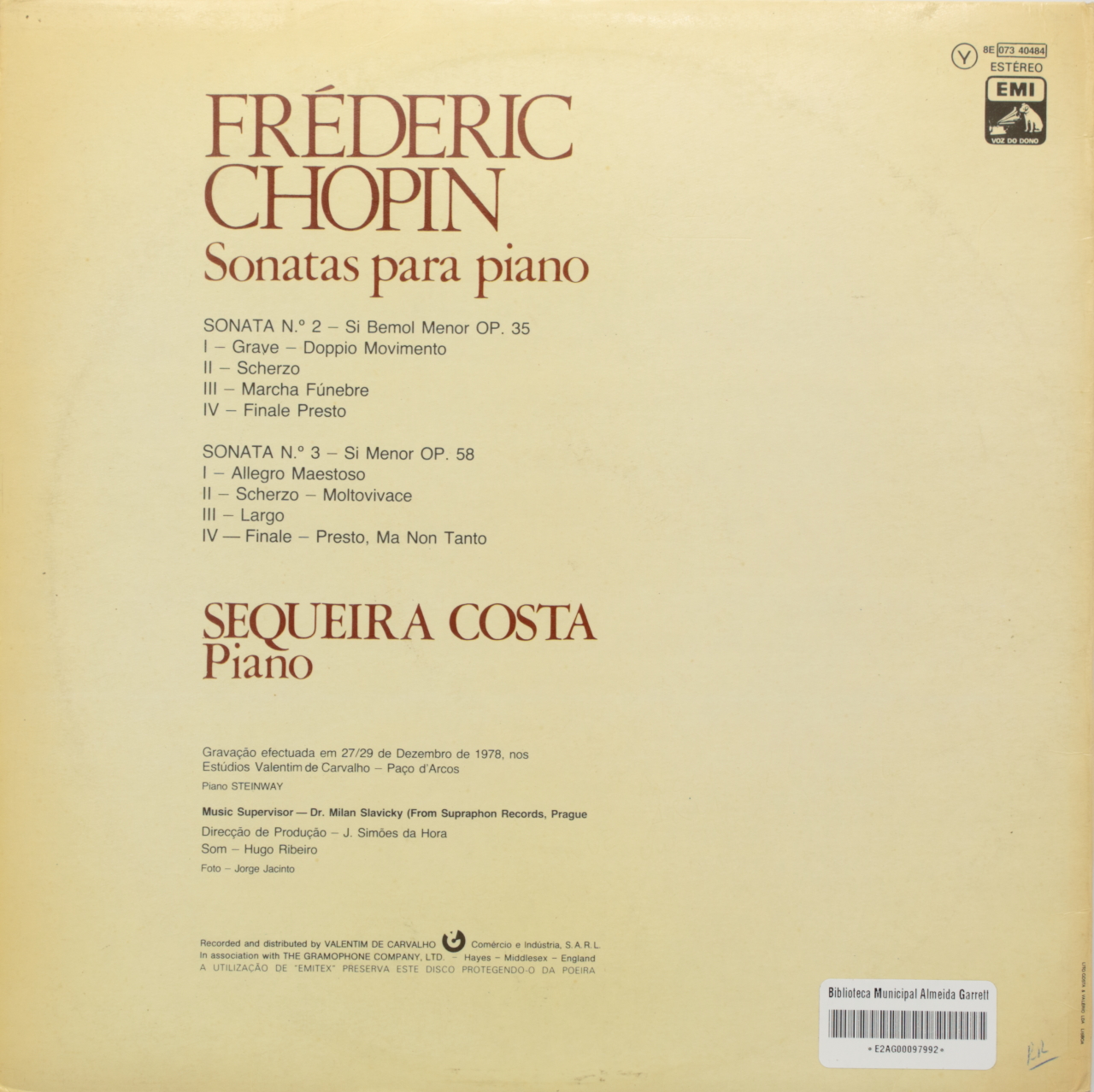 Chopin: Sonatas para piano