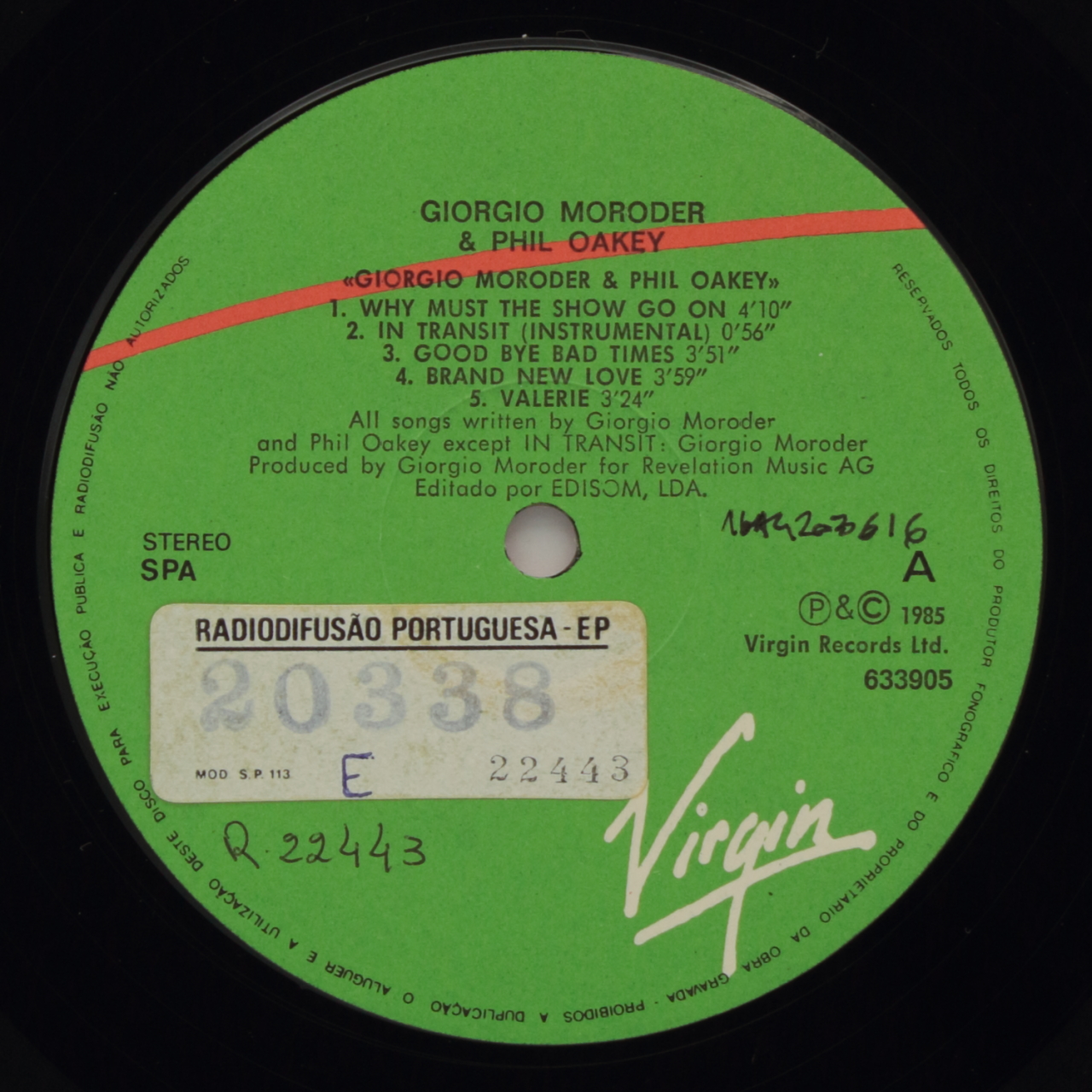 Giorgio Moroder & Philip Oakey