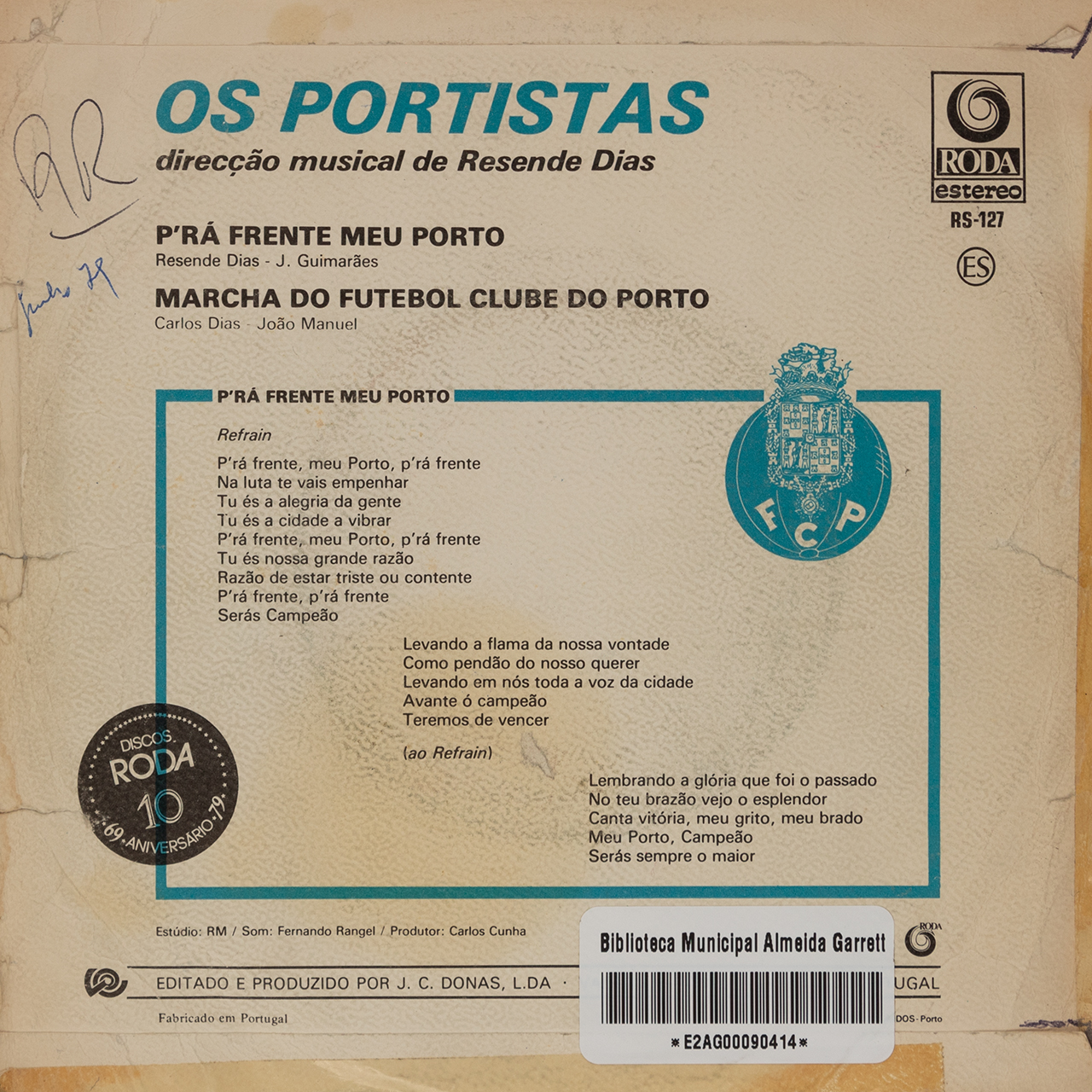 Prá frente meu Porto