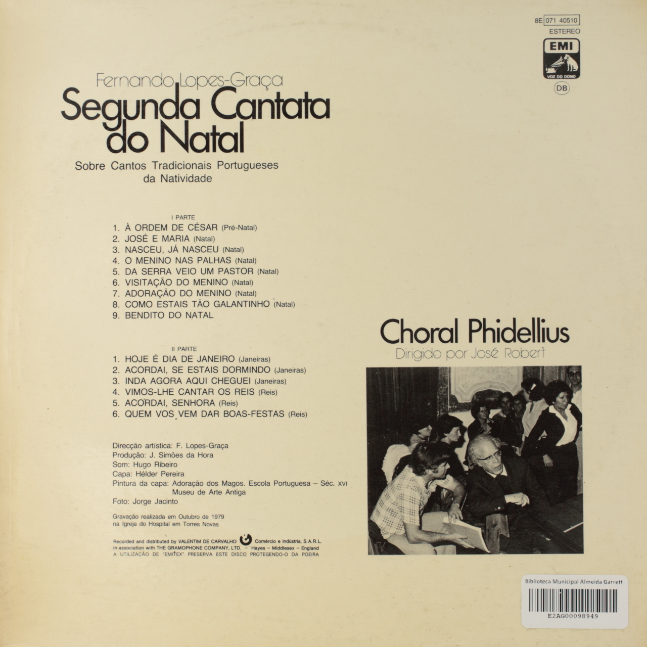 Lopes-Graça: Segunda cantata do Natal
